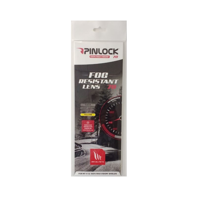 Pinlock pro přilbu MT V-09 žlutý výprodej