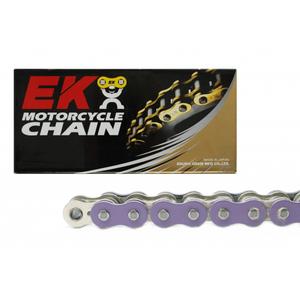 QX-kroužkový řetěz OEM kvality EK 530 MVXZ 122 L fialová