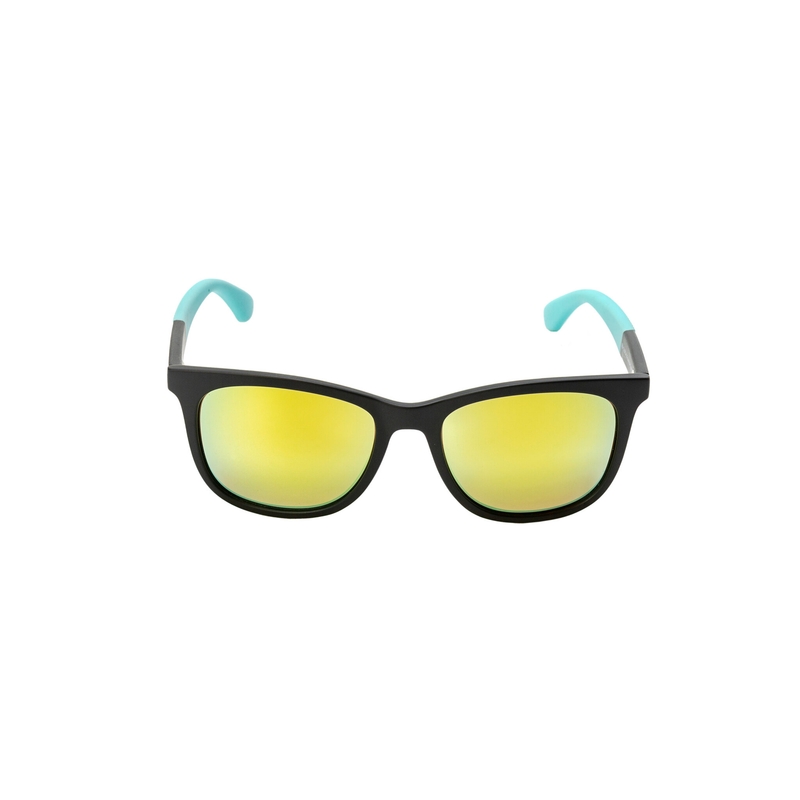 Слънчеви очила Meatfly Clutch 2 в черно и тюркоазено