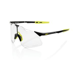 Слънчеви очила 100% HYPERCRAFT Gloss Black black-yellow (фотохромни стъкла)