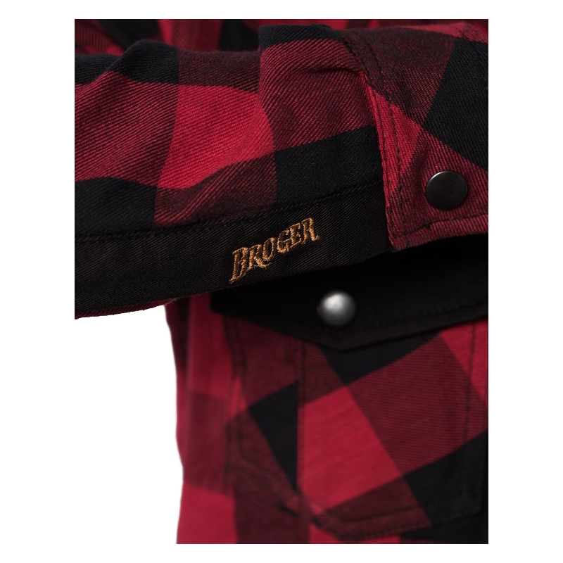 Дамска мотоциклетна риза BROGER Alaska black-red разпродажба