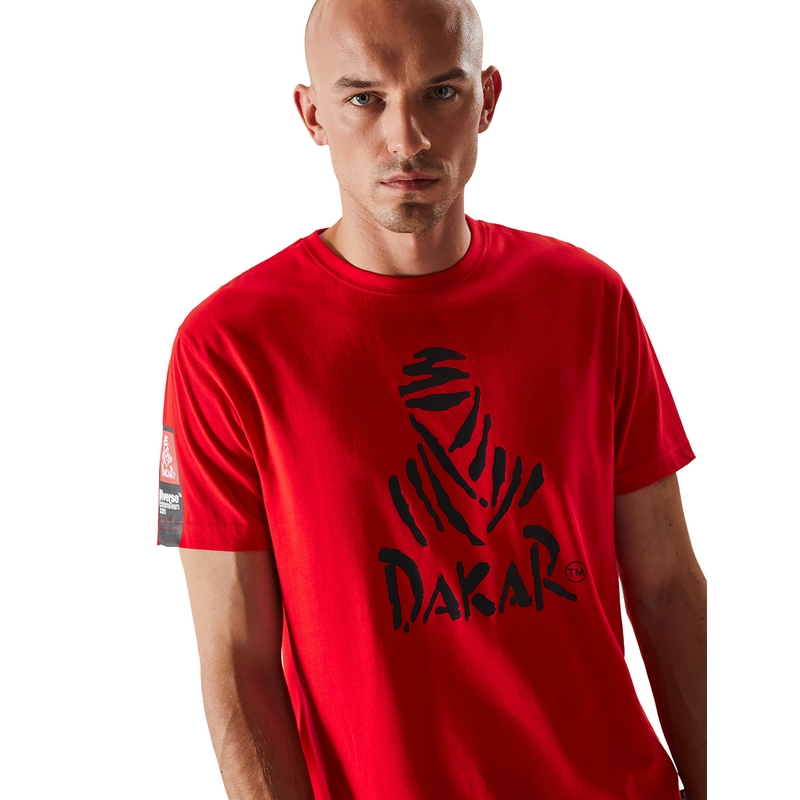 Тениска DAKAR Sport червена разпродажба