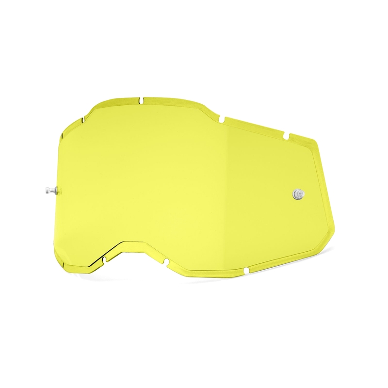 Plexi 100% инжектиран Racecraft 2/Accuri 2/Strata 2 жълт (против замъгляване)