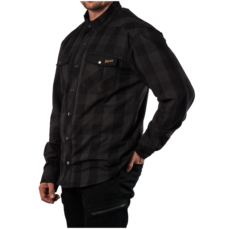 Мотоциклетна риза BROGER Alaska black-grey разпродажба