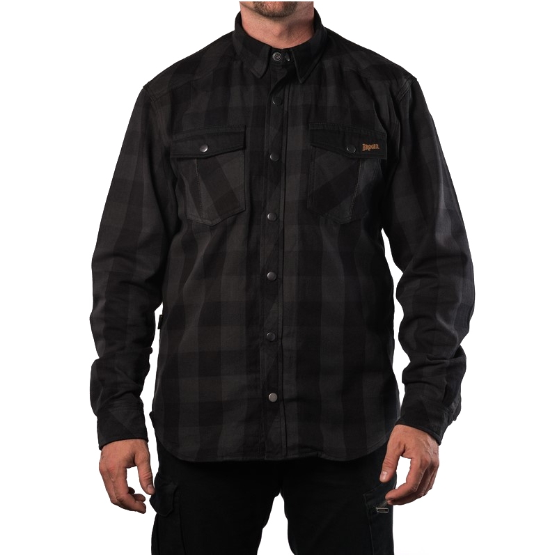 Мотоциклетна риза BROGER Alaska black-grey разпродажба
