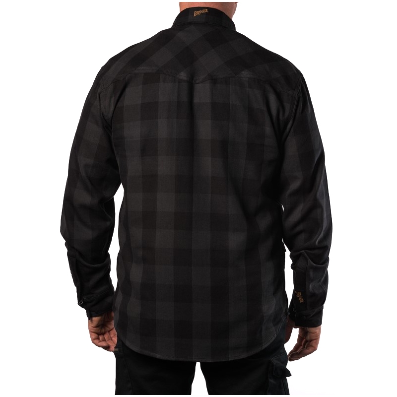 Мотоциклетна риза BROGER Alaska black-grey разпродажба