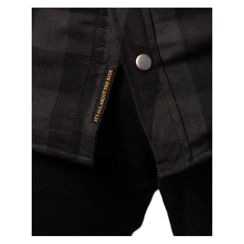 Мотоциклетна риза BROGER Alaska black-grey разпродажба