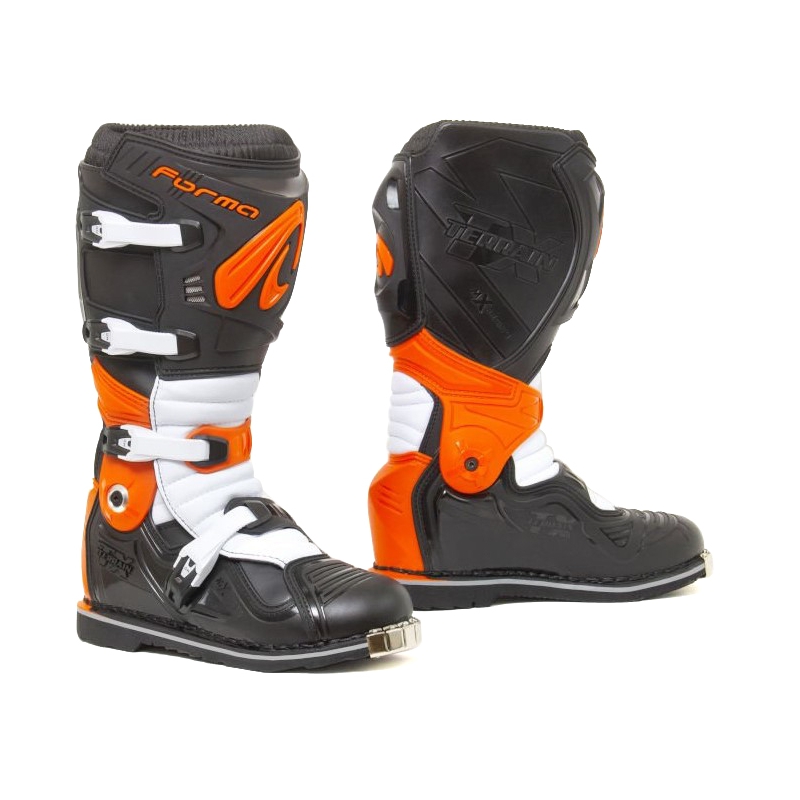 Forma Terrain Evolution TX Black-Orange-White Мотоциклетни ботуши