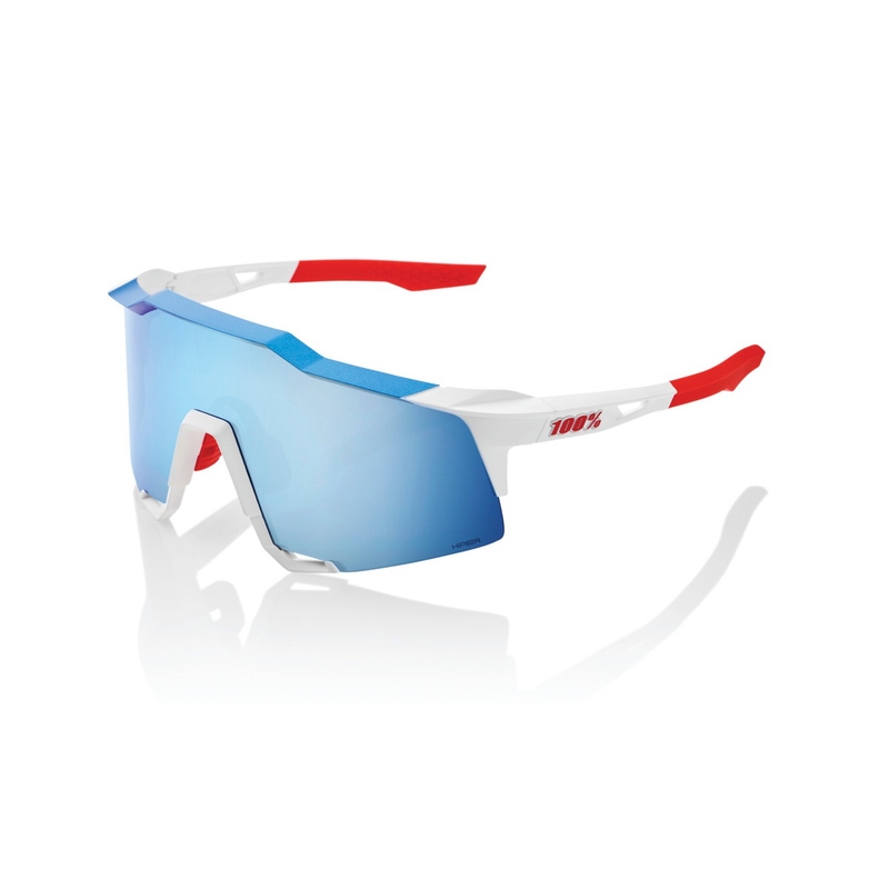 Слънчеви очила 100% SPEEDCRAFT TotalEnergies Team red-white-blue (HIPER blue glass)
