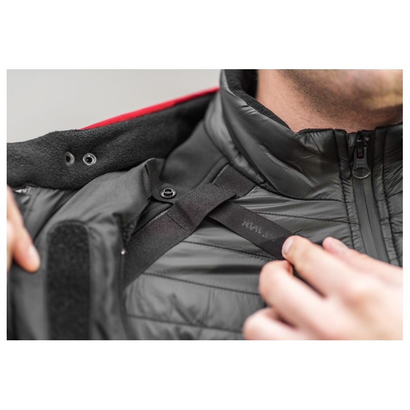Shima Powerheat Жилетка черно-червена