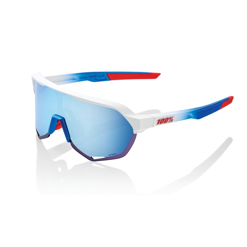 Слънчеви очила 100% S2 TotalEnergies Team Matte red-blue-white (HIPER blue glass)