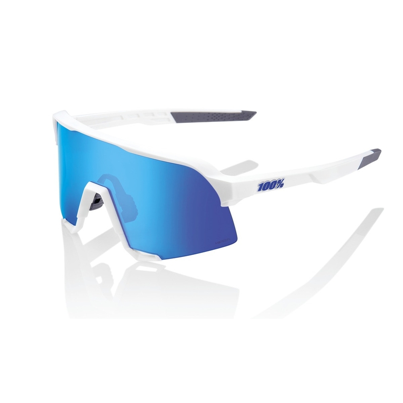 Слънчеви очила 100% S3 Matte White white (HIPER blue glass)