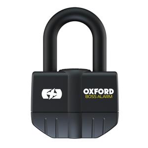 Заключване на дисковата спирачка Oxford U Profile Big Boss Alarm black