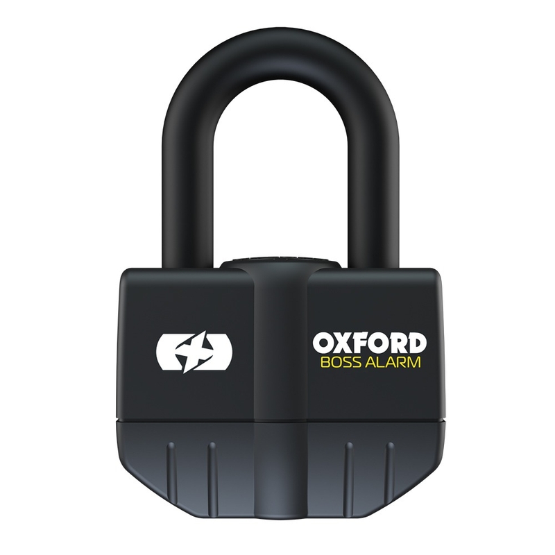 Заключване на дисковата спирачка Oxford U Profile Big Boss Alarm black
