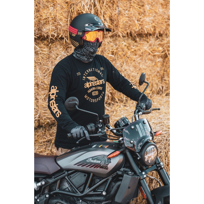Плосък визьор за каски Cassida Oxygen Racing Spirit черен