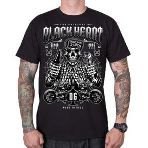 Мъжка риза Black Heart Drunk Rider black