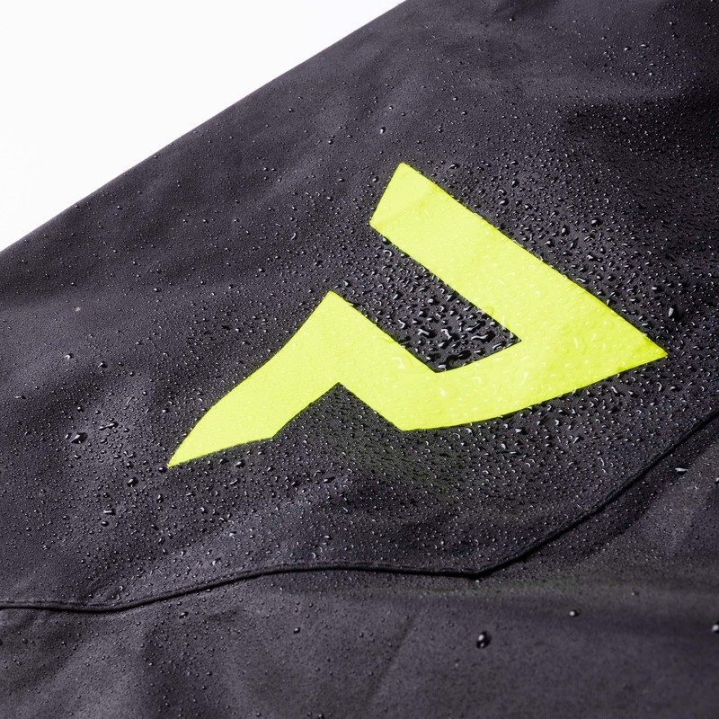 Moto kalhoty do deště Rebelhorn Patrol černo-fluo žluté
