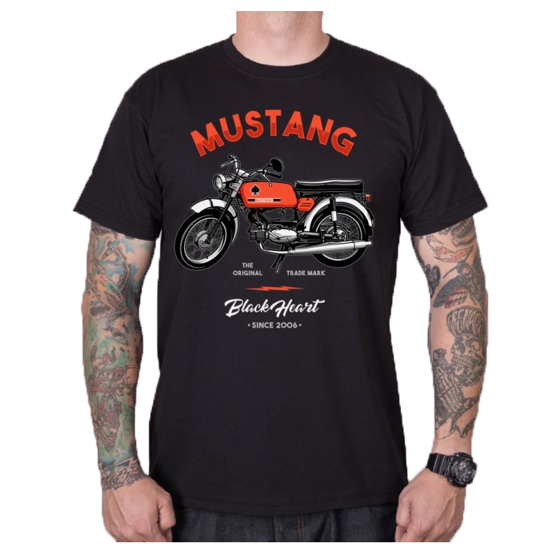 Мъжка риза Black Heart Mustang
