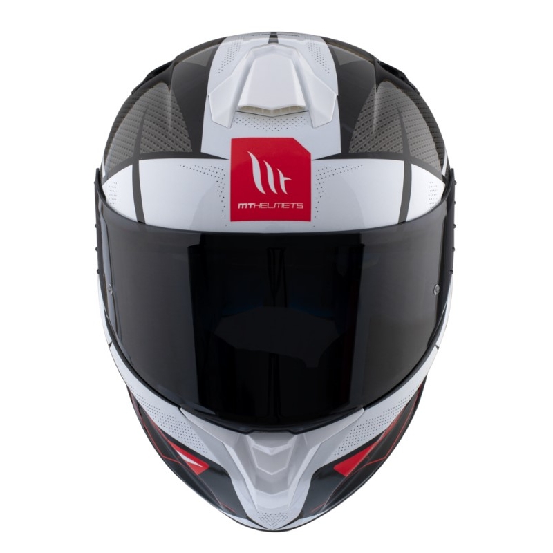 Integrální přilba na motorku MT FF106 Pro Targo Pro Podium B0 černo-bílá výprodej