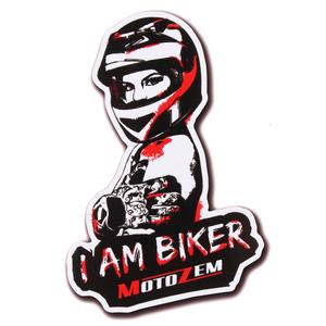 MotoZem I Am Biker Magnet - Жена