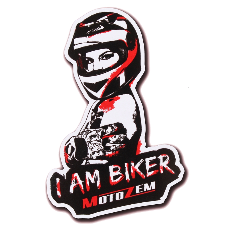 MotoZem I Am Biker Magnet - Жена