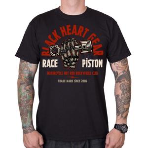 Мъжка тениска Black Heart Race Piston black