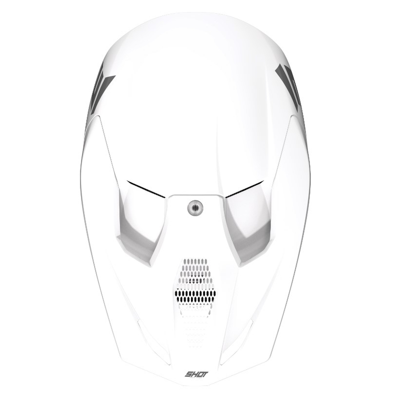 Мотокрос каска Shot Furious Solid White