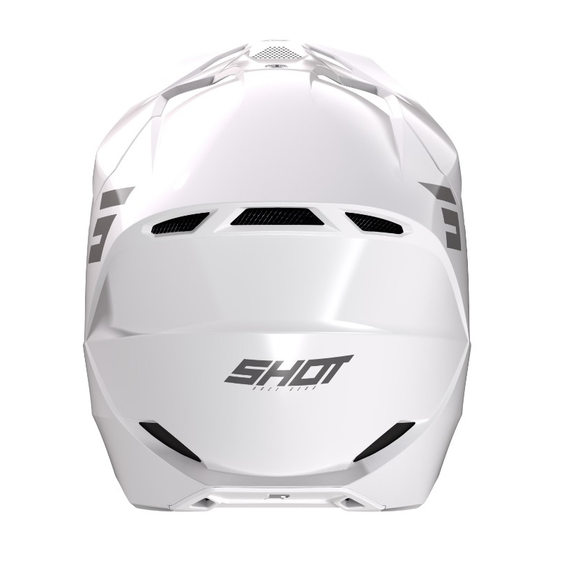Мотокрос каска Shot Furious Solid White