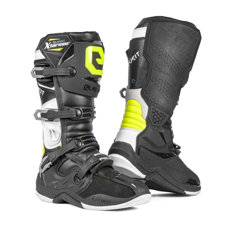 Boty na motorku Eleveit X-Tarmac černo-fluo žluté výprodej