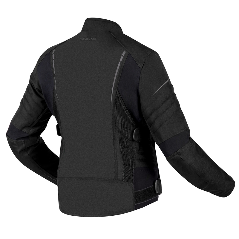 Мотоциклетно яке Ozone Flow Black за жени разпродажба