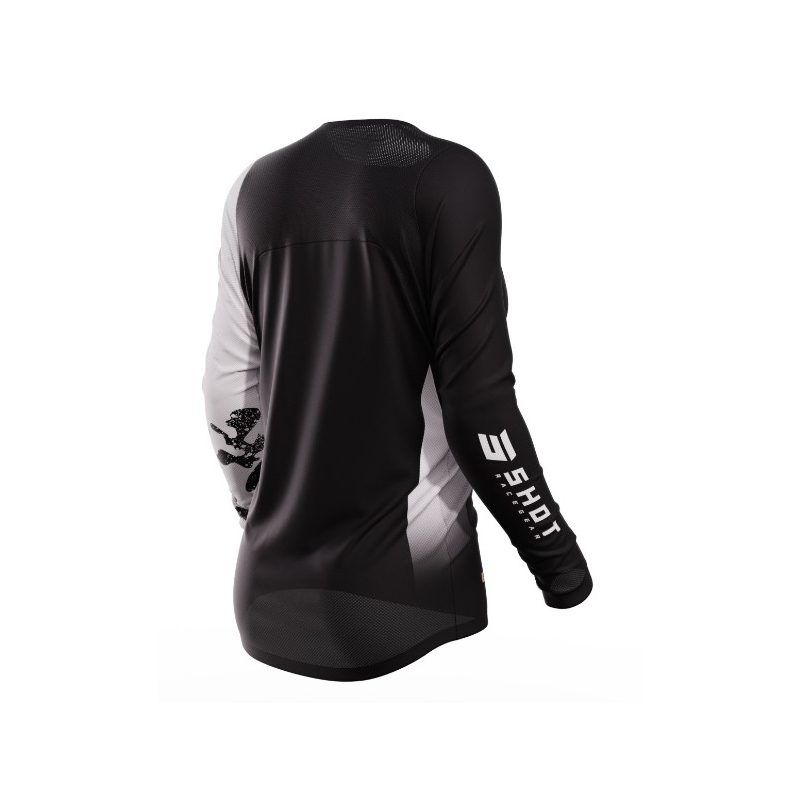 Дамска тениска за мотокрос Shot Contact Shelly 2.0 black-white-brown разпродажба