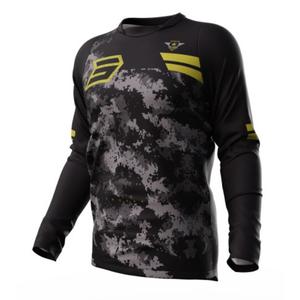 Тениска за мотокрос Shot Devo Army black-grey-gold разпродажба