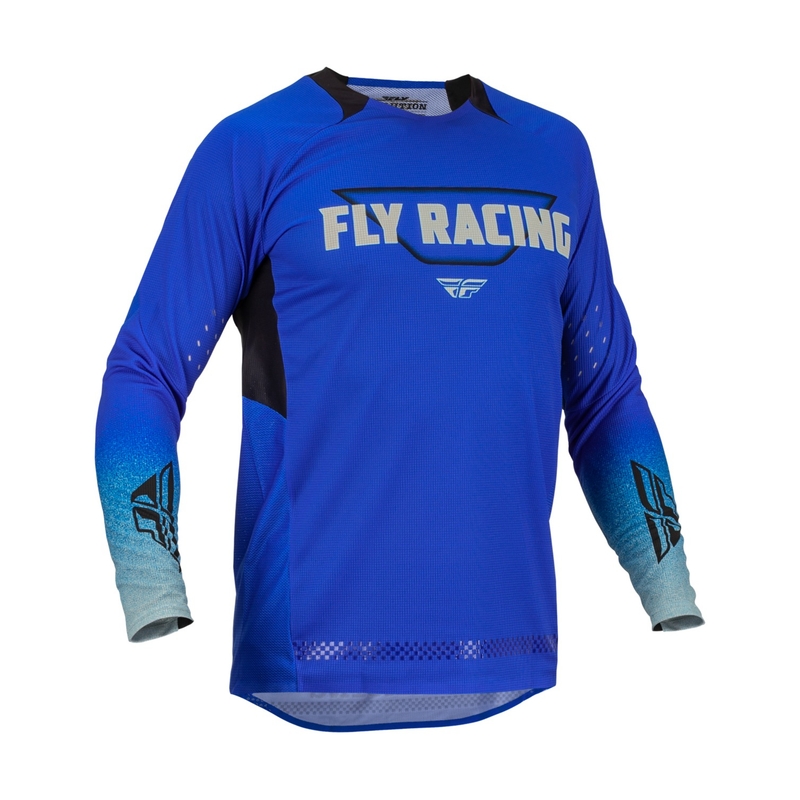 Тениска за мотокрос FLY Racing Evolution DST. черно-синя разпродажба