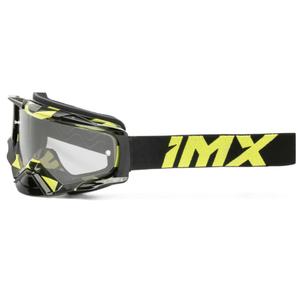 Очила за мотокрос iMX Dust Graphic черно - флуорово жълто