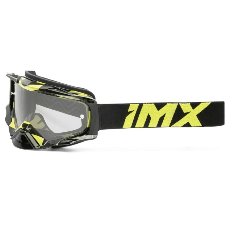 Очила за мотокрос iMX Dust Graphic черно - флуорово жълто