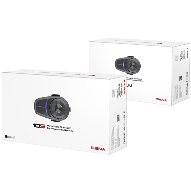 Комплект от 2 Bluetooth слушалки със свободни ръце SENA 10S