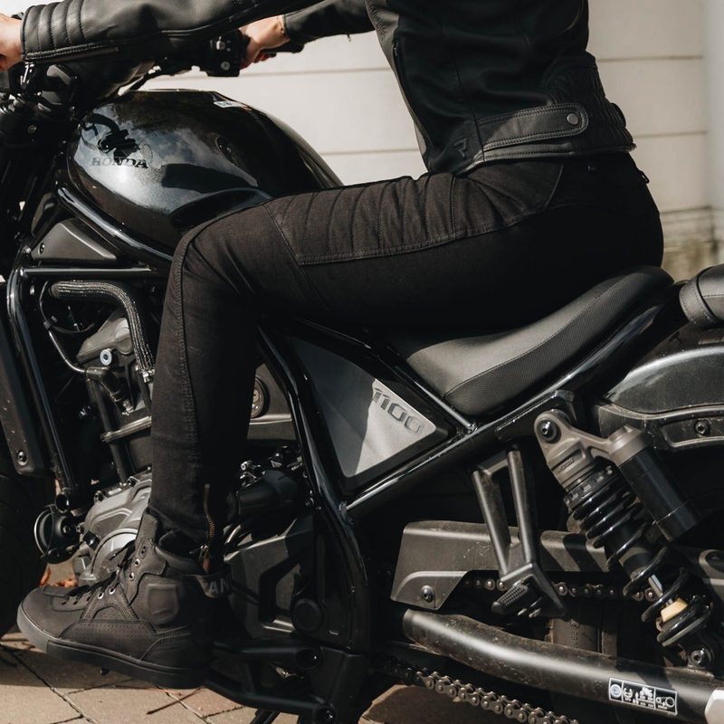 Мотоциклетни дънки Rebelhorn Ash Black за жени разпродажба