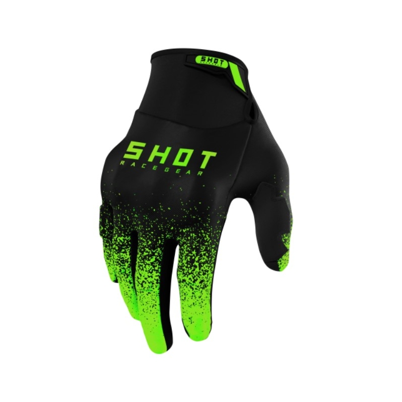 Ръкавици за мотокрос Shot Drift Edge 2.0 black-green