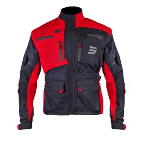 Shot Racetech Черно и червено яке за мотоциклет