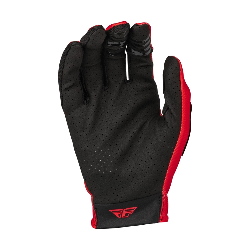 Motokrosové rukavice FLY Racing Lite 2023 červeno-černé