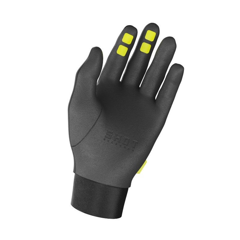 Ръкавици за мотокрос Shot Climatic 3.0 black-fluo yellow