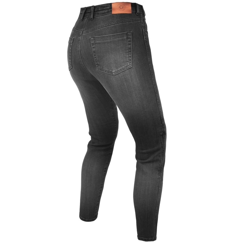 Дамски черни дънки за мотоциклет Rebelhorn Classic III SF washed разпродажба