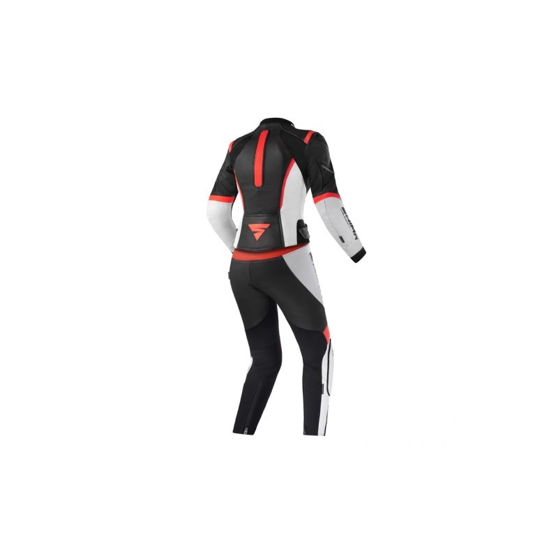 Дамски мотоциклетен комбинезон Shima Miura 2.0 Black-White-Fluo Red