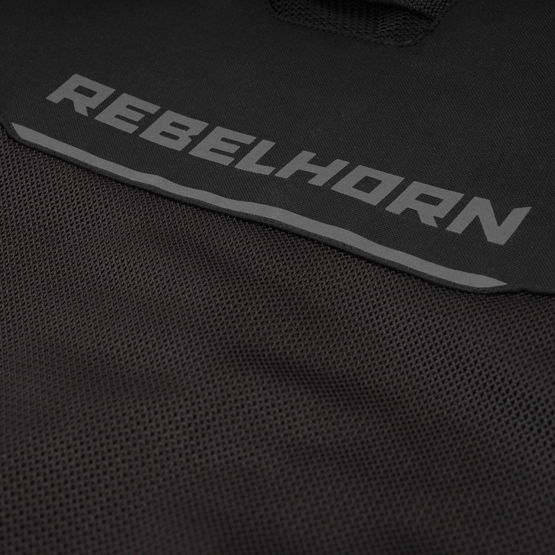 Rebelhorn Wave Черно мотоциклетно яке