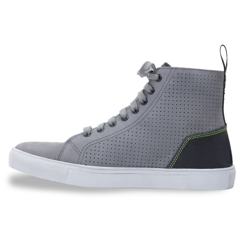 Мотоциклетни ботуши Rebelhorn Tramp II grey-fluo yellow разпродажба