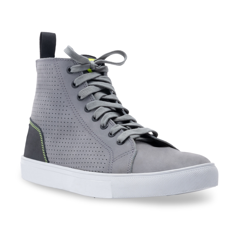 Мотоциклетни ботуши Rebelhorn Tramp II grey-fluo yellow разпродажба