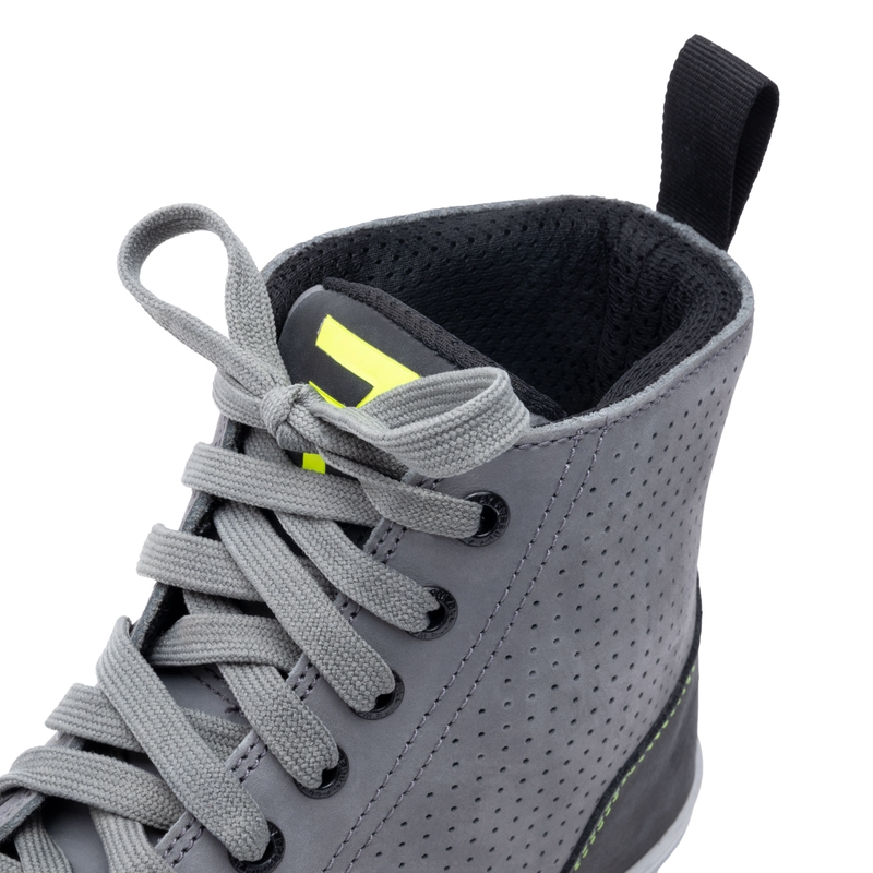 Мотоциклетни ботуши Rebelhorn Tramp II grey-fluo yellow разпродажба