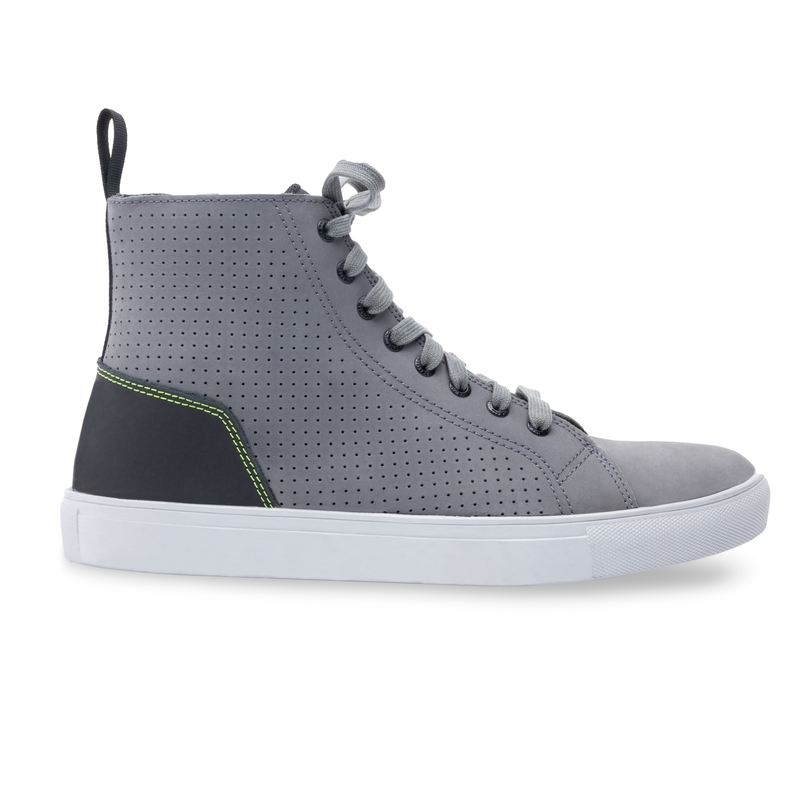 Мотоциклетни ботуши Rebelhorn Tramp II grey-fluo yellow разпродажба