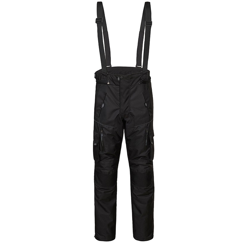 Kalhoty na motorku 4SQUARE Discovery černé - II. jakost
