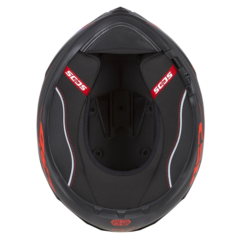 Каска за мотоциклет Cassida Integral GT 2.1 Flash Black-Red-Grey